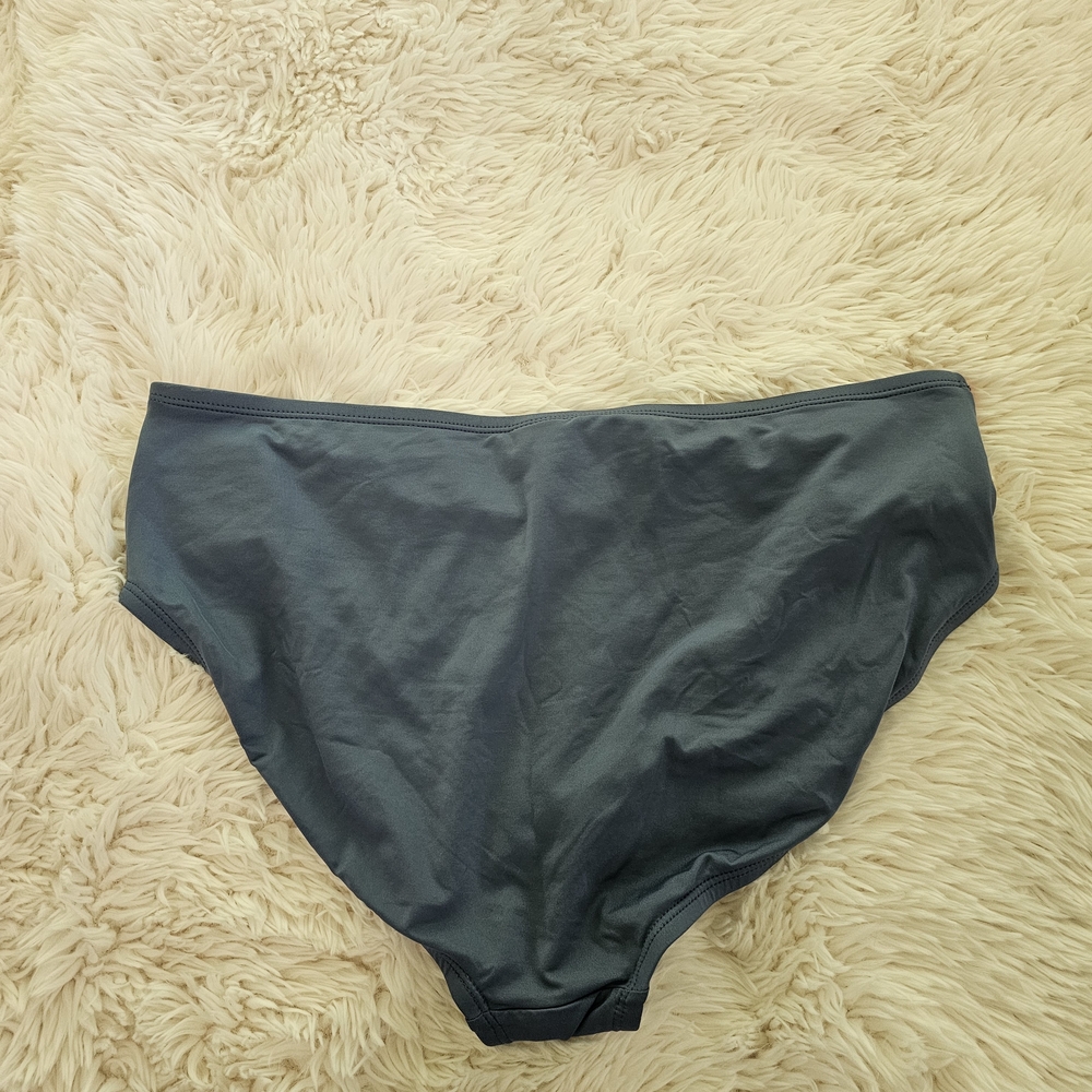 Time and Tru Women's Bikini Bottom with Rainbow Stripes - Picture 2 of 4
